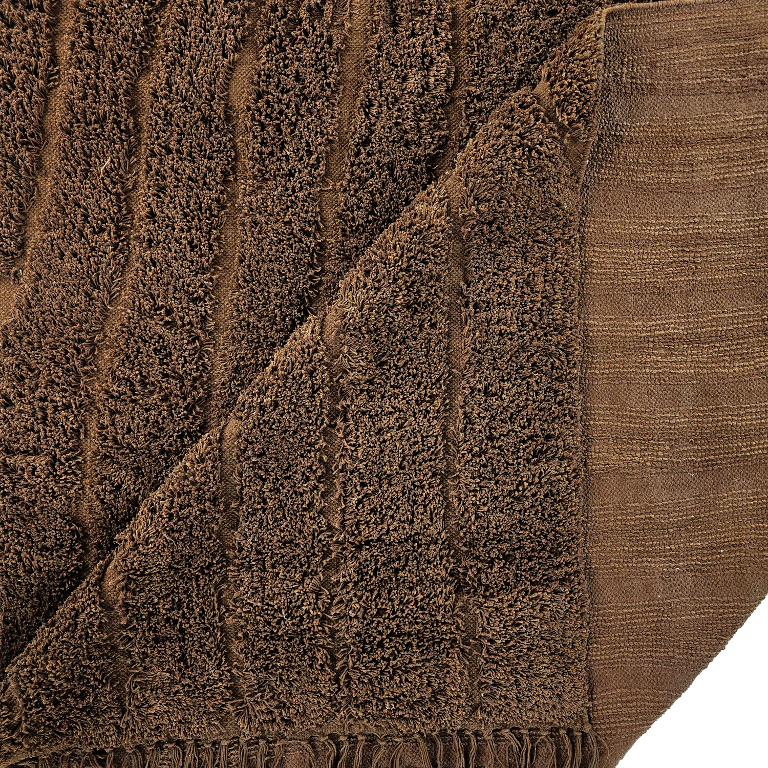 Ryetepper - Farley Natural Cotton Shaggy (brun)
