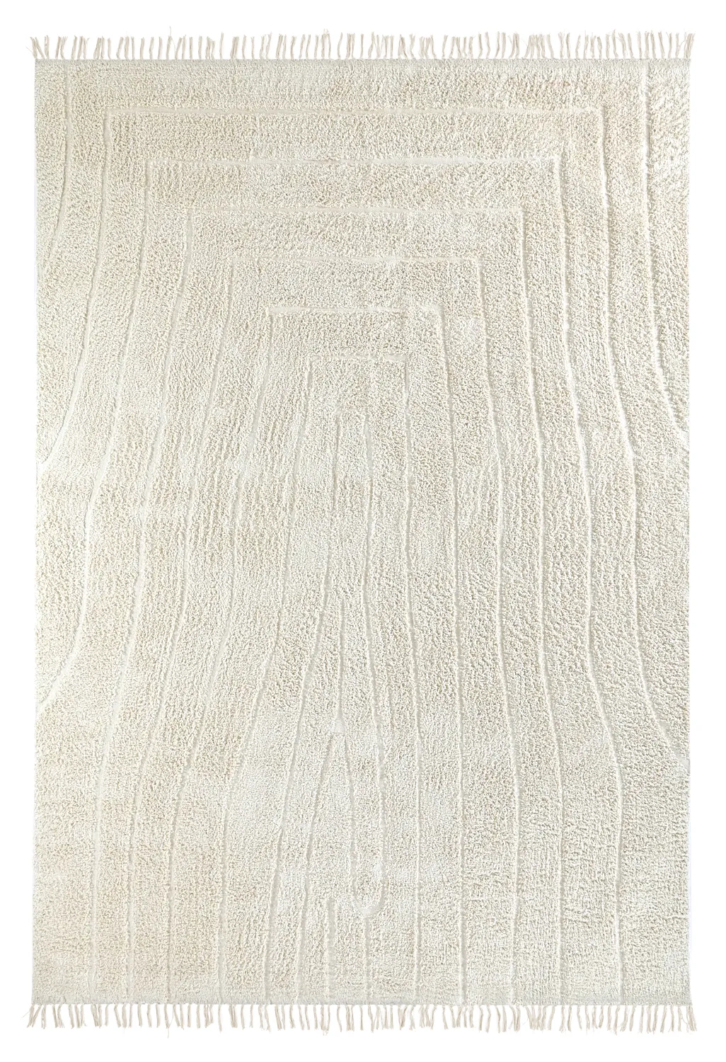 Ryetepper - Farley Natural Cotton Shaggy (off-white)