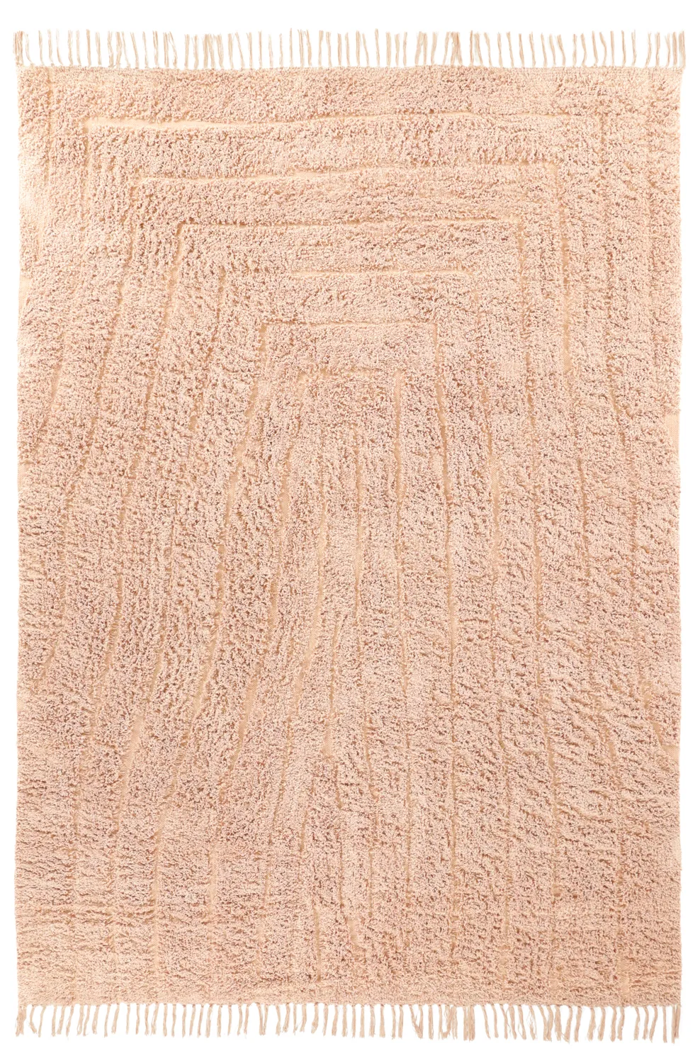 Ryetepper - Farley Natural Cotton Shaggy (rosa)