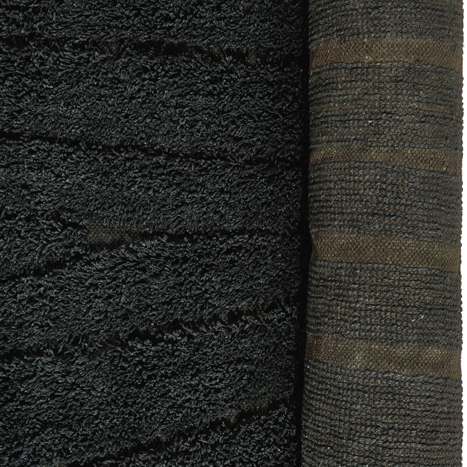 Ryetepper - Farley Natural Cotton Shaggy (svart)
