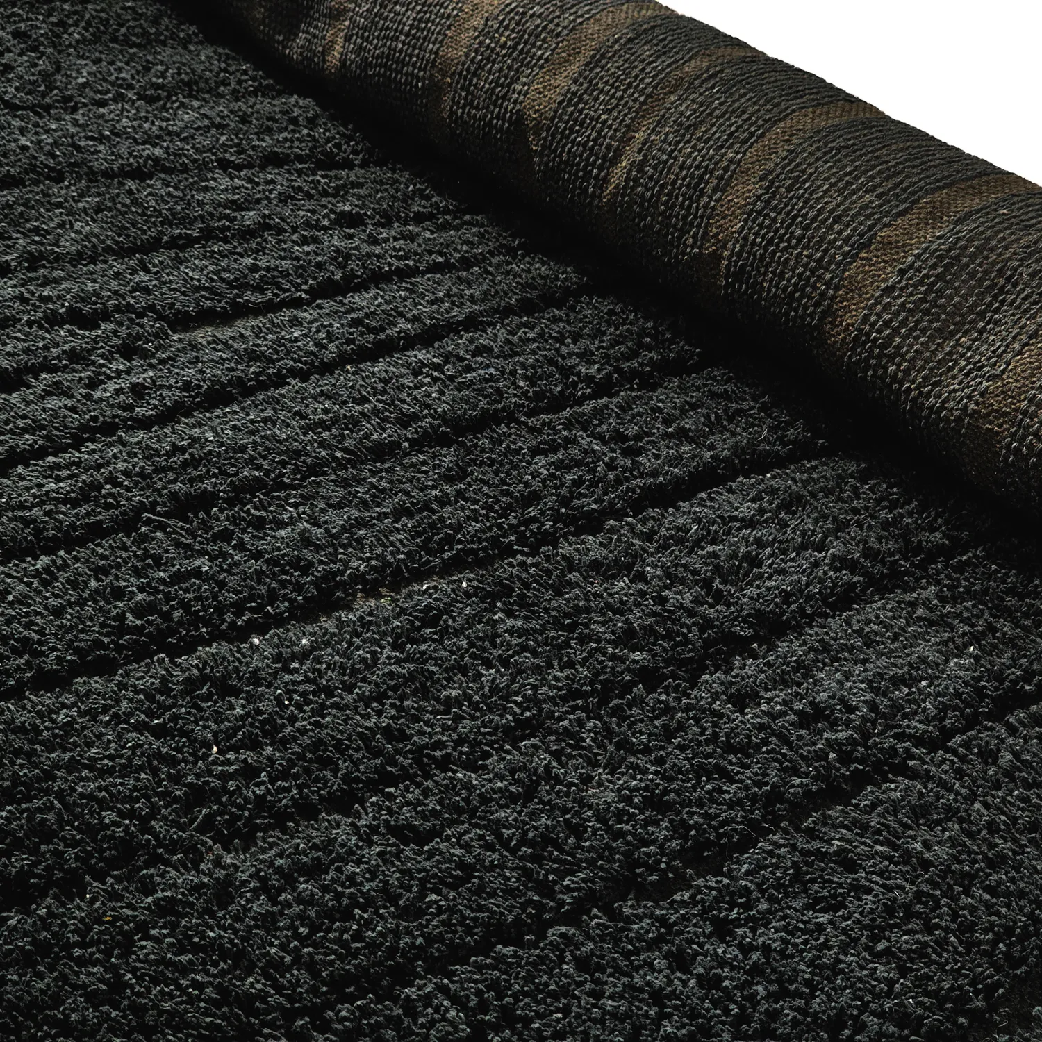 Ryetepper - Farley Natural Cotton Shaggy (svart)