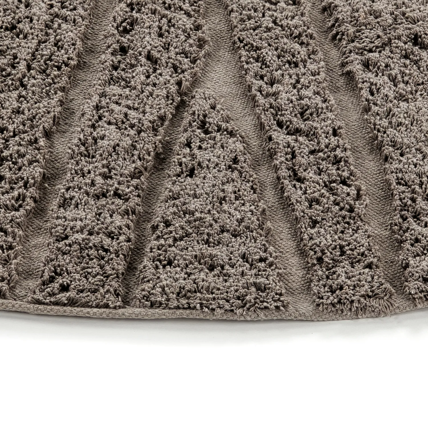 Runde tepper - Farley Natural Cotton Shaggy (taupe)