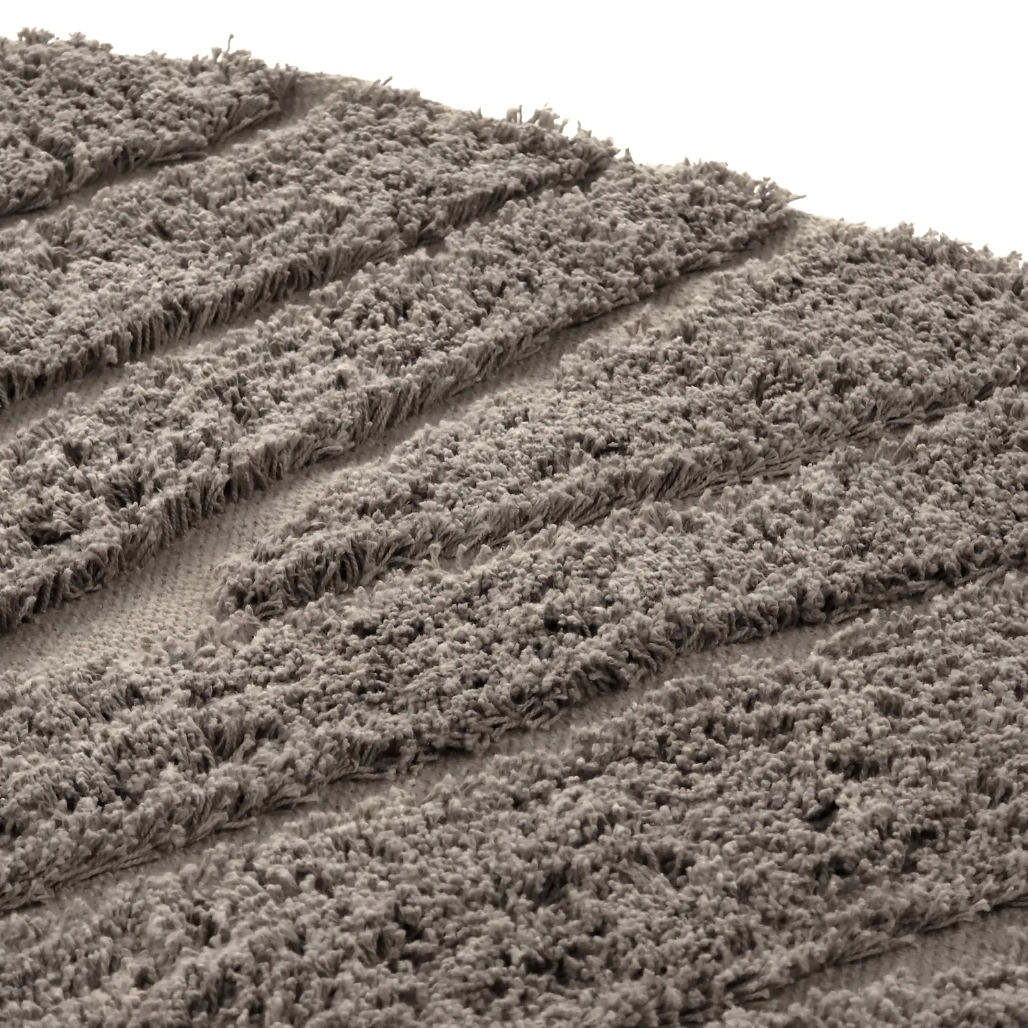 Runde tepper - Farley Natural Cotton Shaggy (taupe)