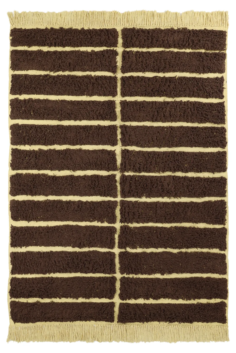 Ryetepper - Ikara Natural Cotton Shaggy (brun)