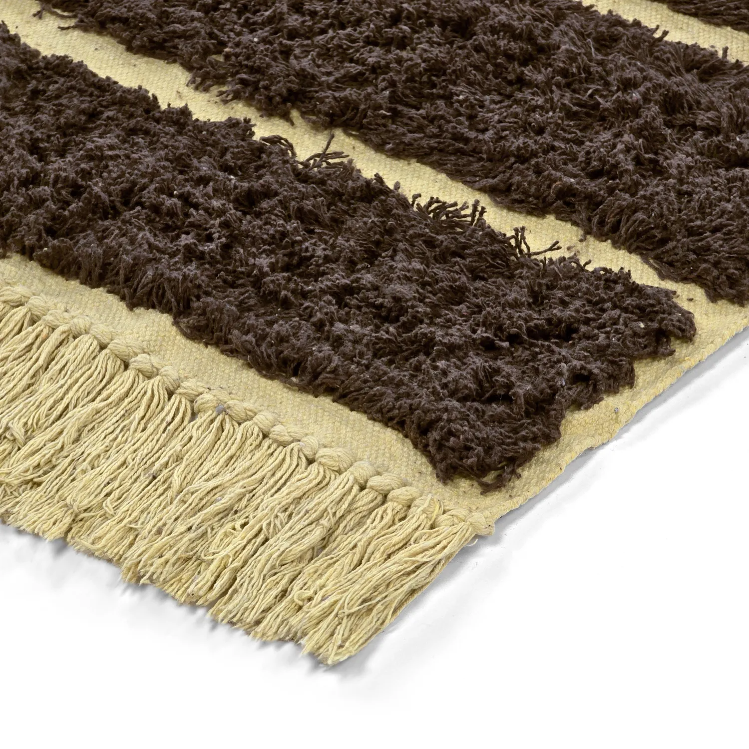 Ryetepper - Ikara Natural Cotton Shaggy (brun)