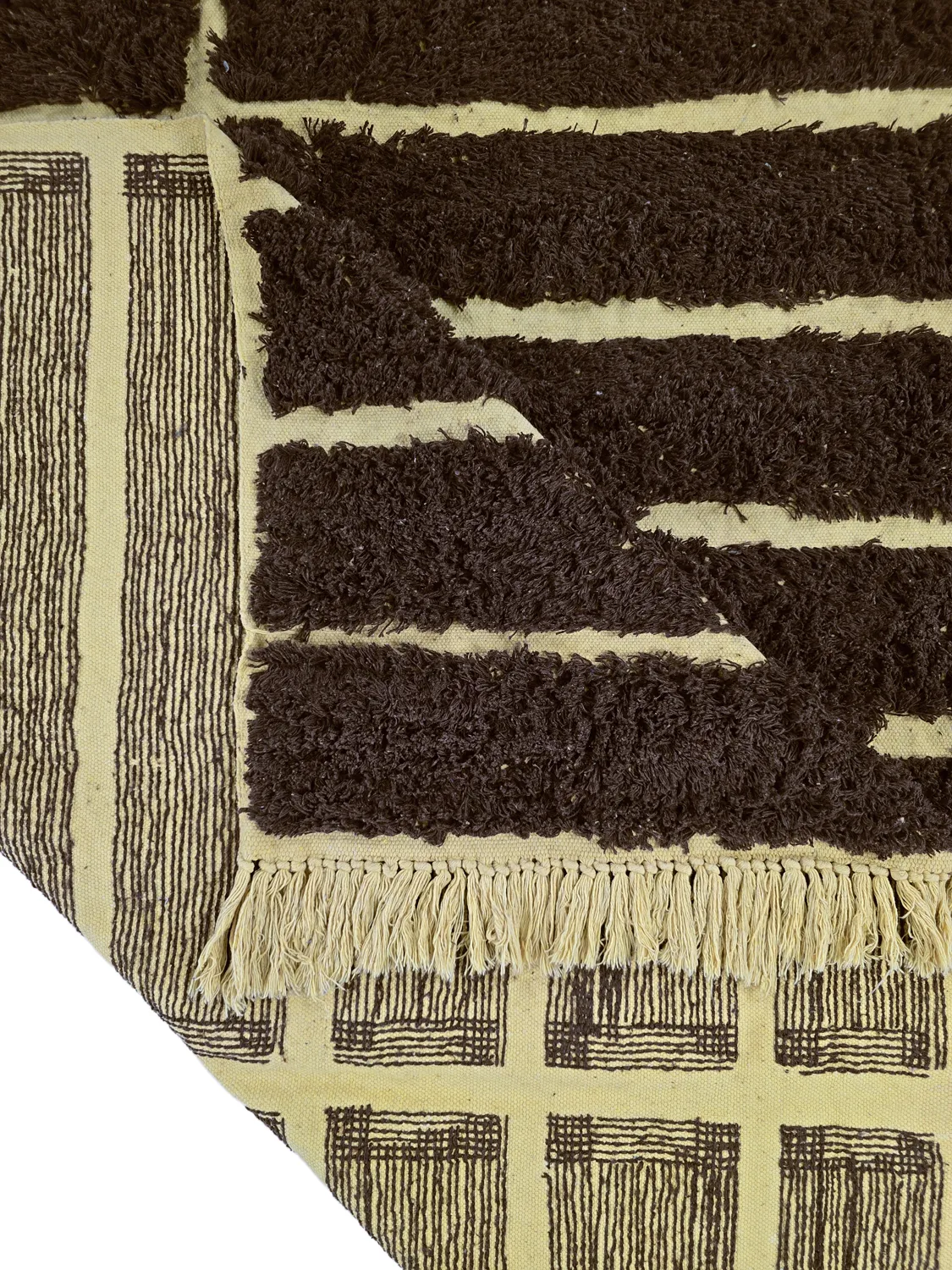 Ryetepper - Ikara Natural Cotton Shaggy (brun)