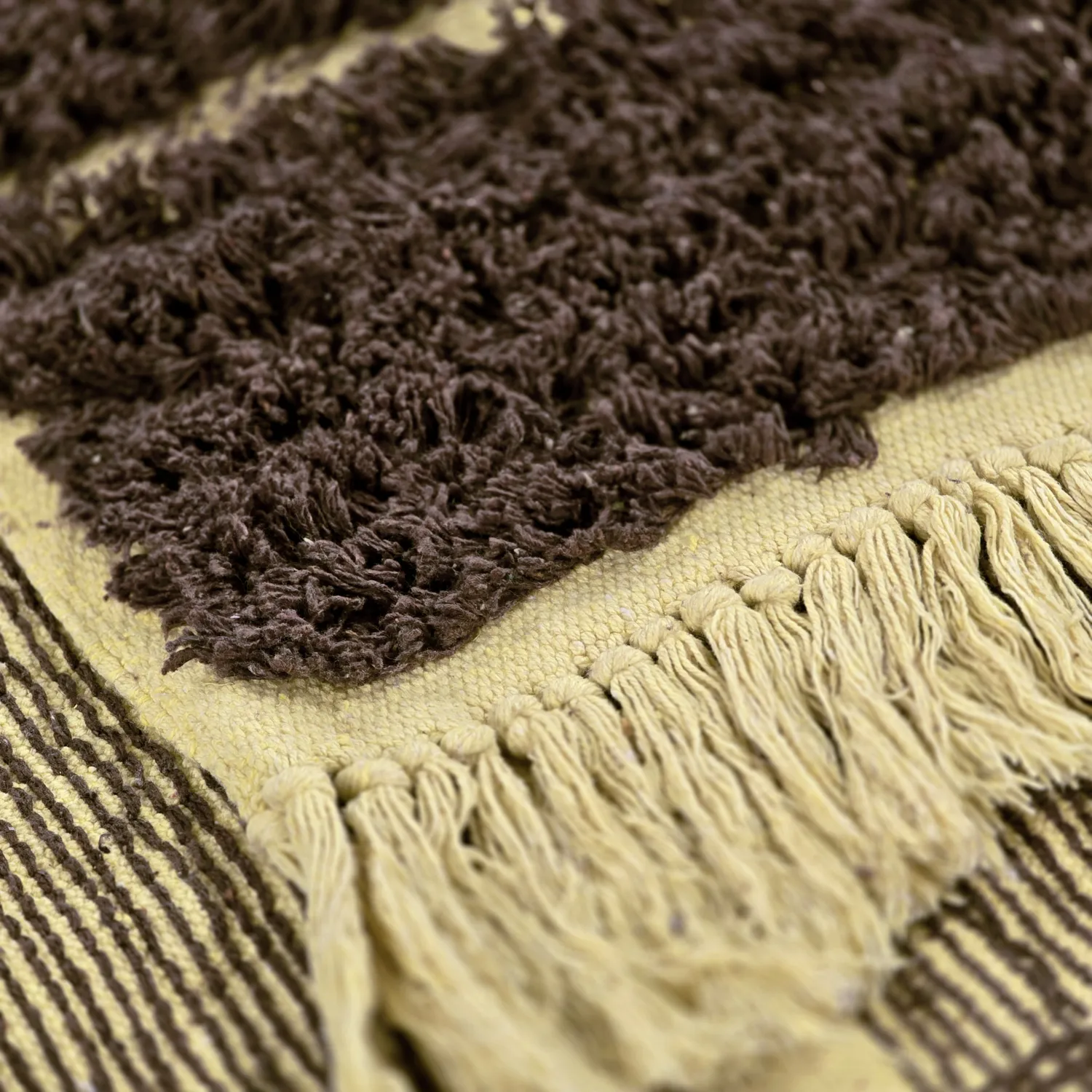 Ryetepper - Ikara Natural Cotton Shaggy (brun)