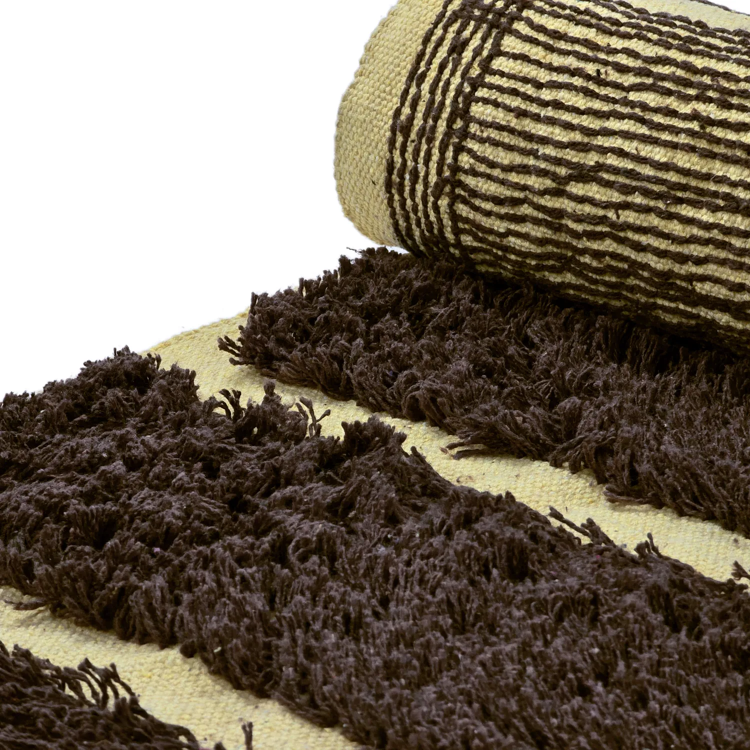 Ryetepper - Ikara Natural Cotton Shaggy (brun)