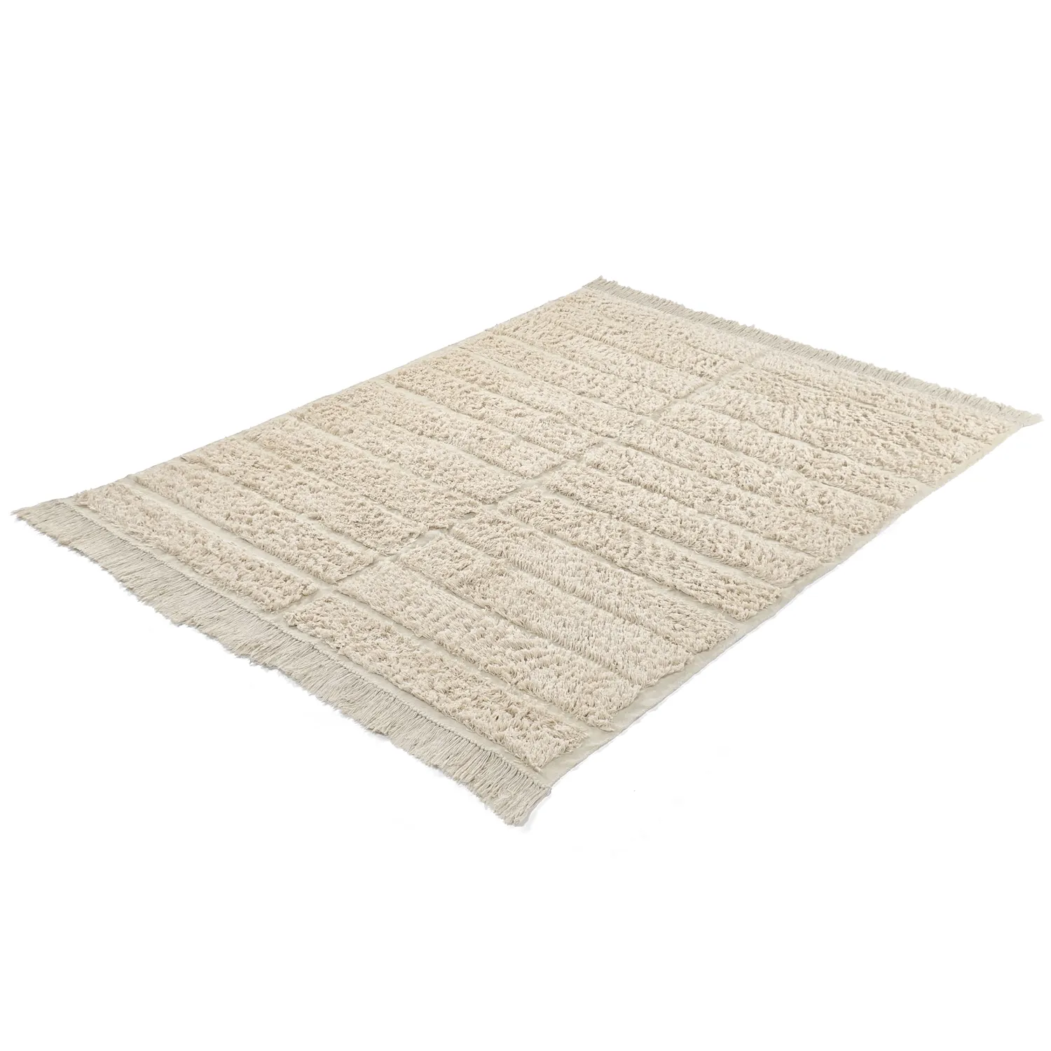 Ryetepper - Ikara Natural Cotton Shaggy (krem)