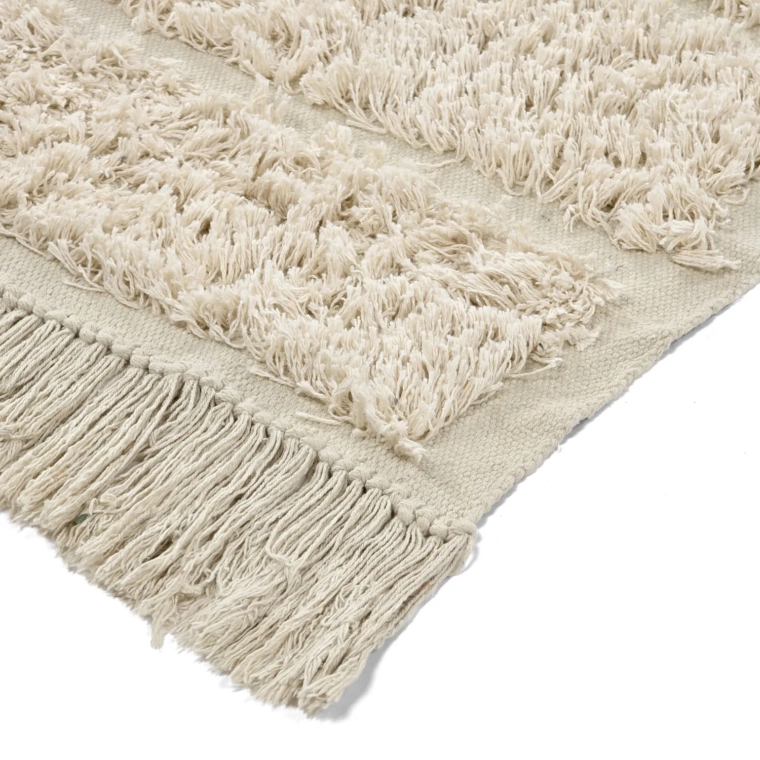 Ryetepper - Ikara Natural Cotton Shaggy (krem)