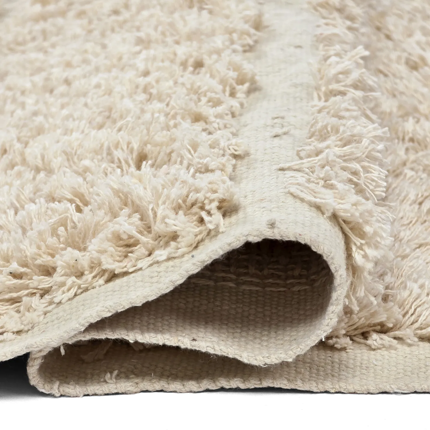 Ryetepper - Ikara Natural Cotton Shaggy (krem)
