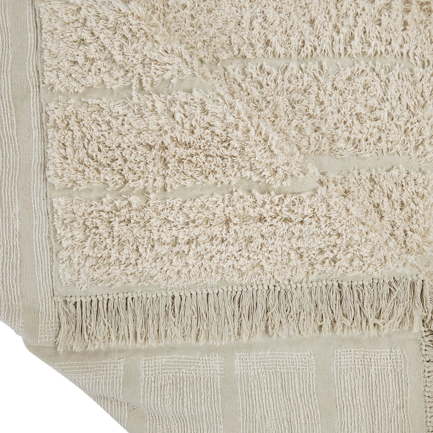 Ryetepper - Ikara Natural Cotton Shaggy (krem)