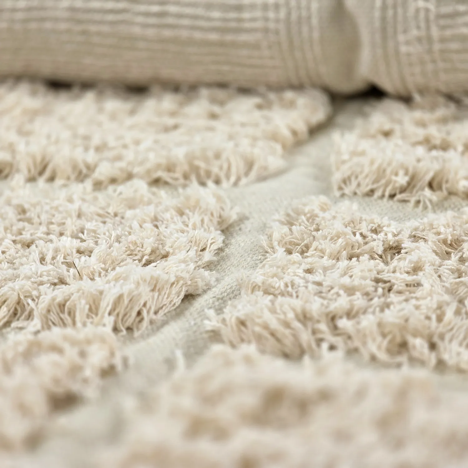 Ryetepper - Ikara Natural Cotton Shaggy (krem)