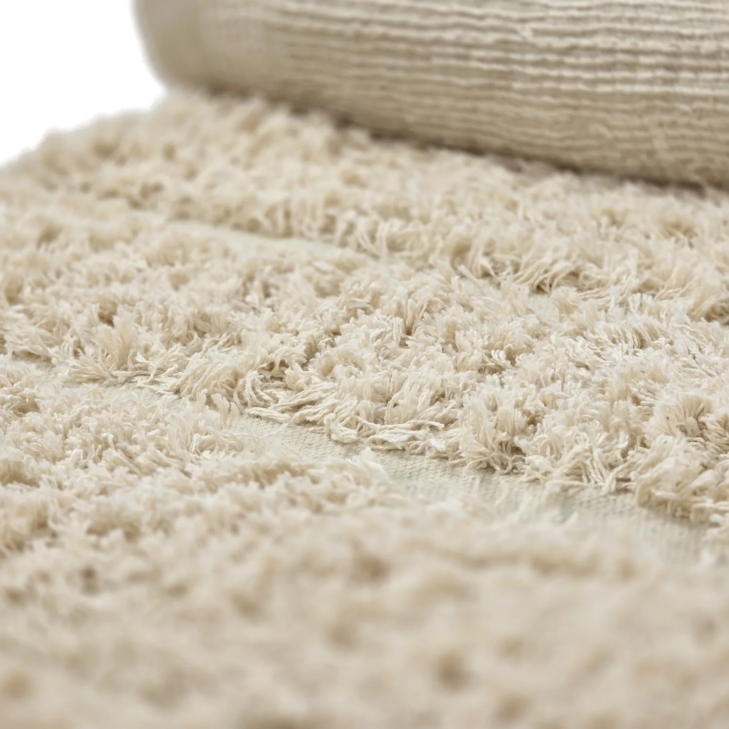 Ryetepper - Ikara Natural Cotton Shaggy (krem)