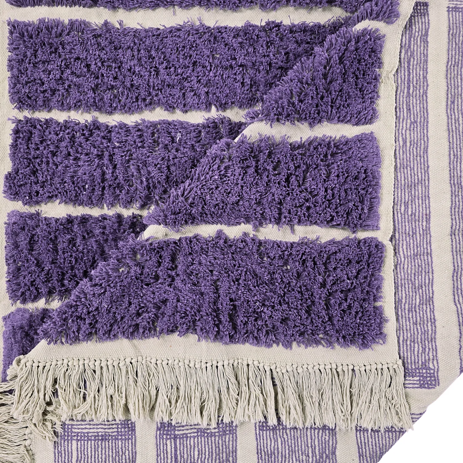 Ryetepper - Ikara Natural Cotton Shaggy (lilla)