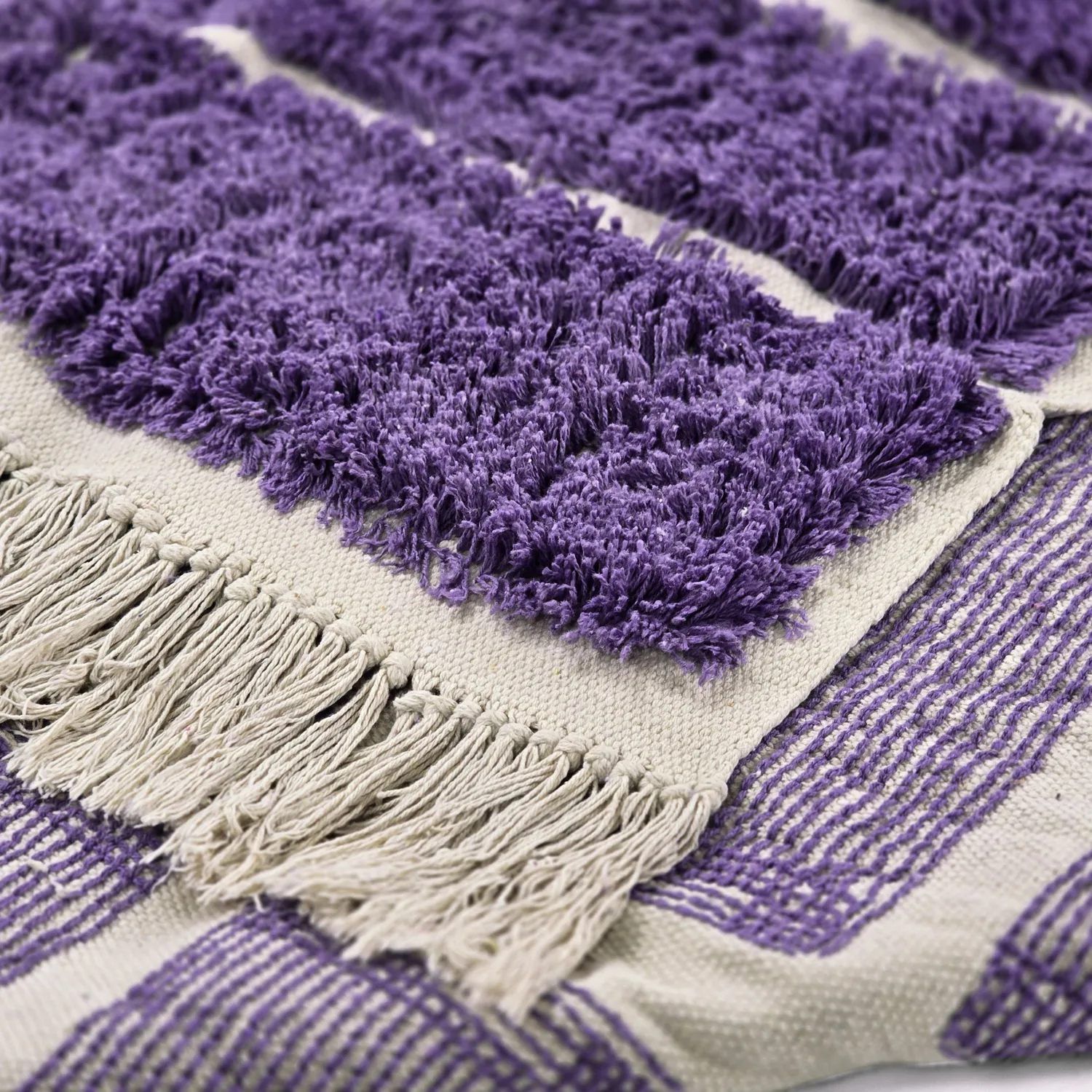 Ryetepper - Ikara Natural Cotton Shaggy (lilla)