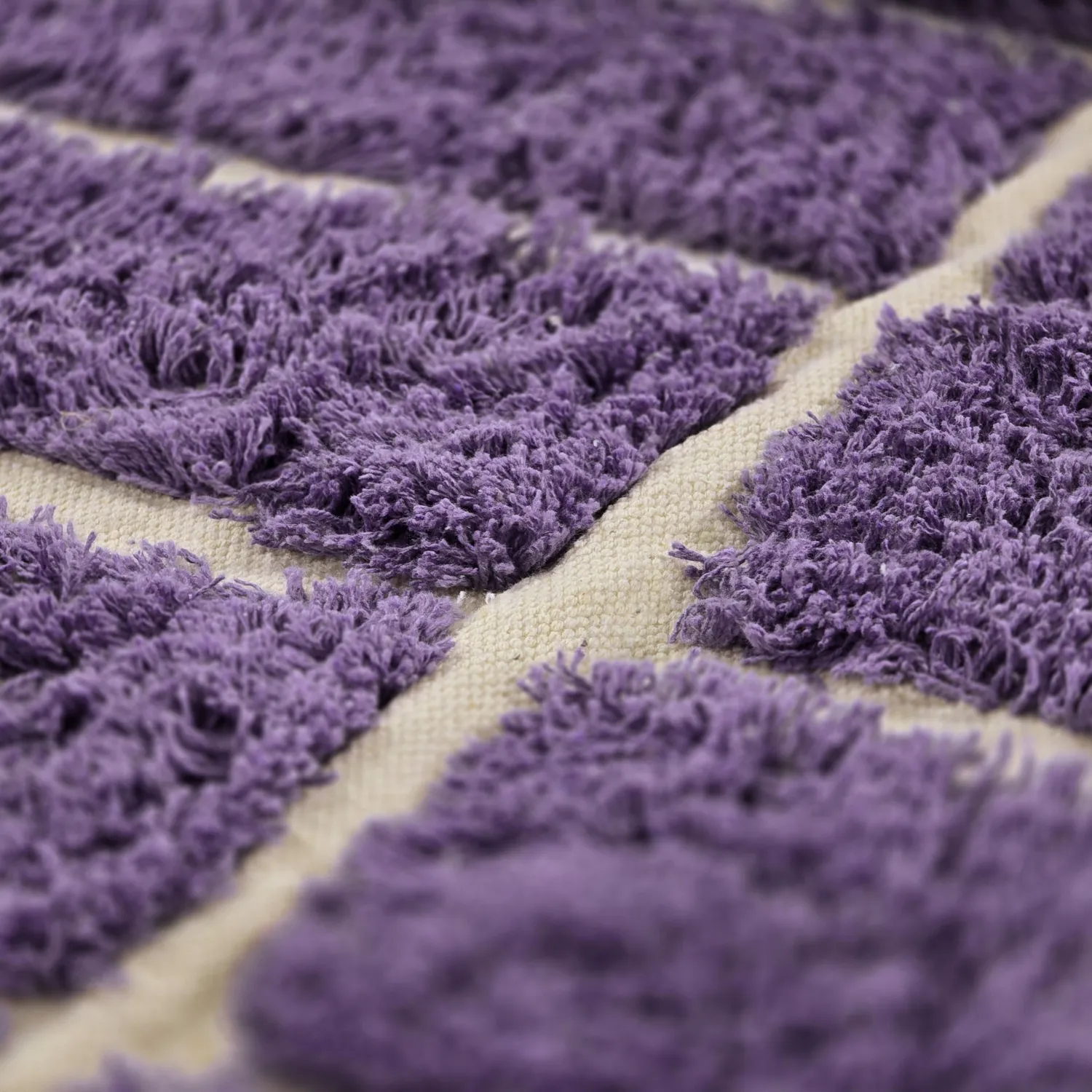 Ryetepper - Ikara Natural Cotton Shaggy (lilla)