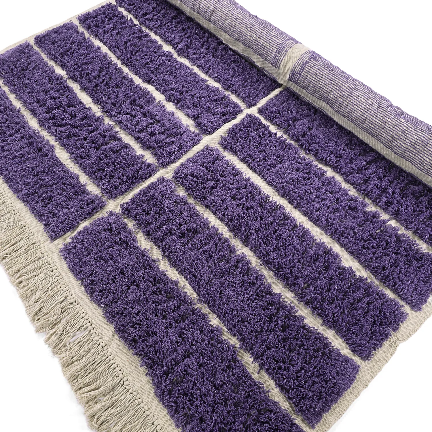 Ryetepper - Ikara Natural Cotton Shaggy (lilla)