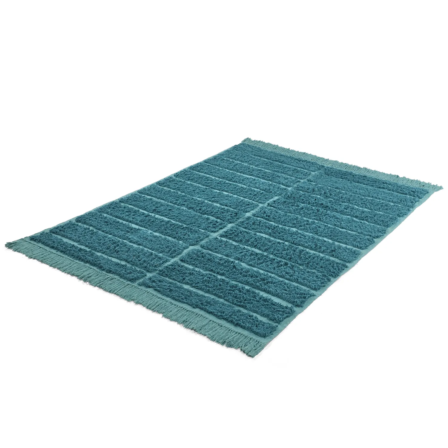 Ryetepper - Ikara Natural Cotton Shaggy (turkis)