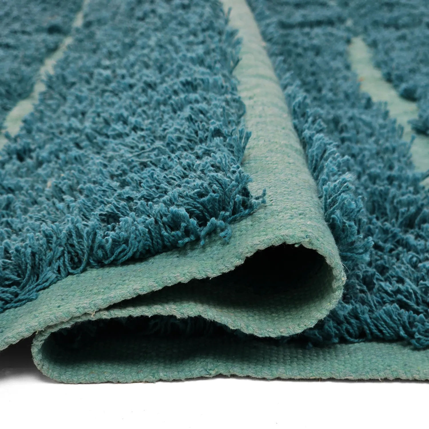 Ryetepper - Ikara Natural Cotton Shaggy (turkis)