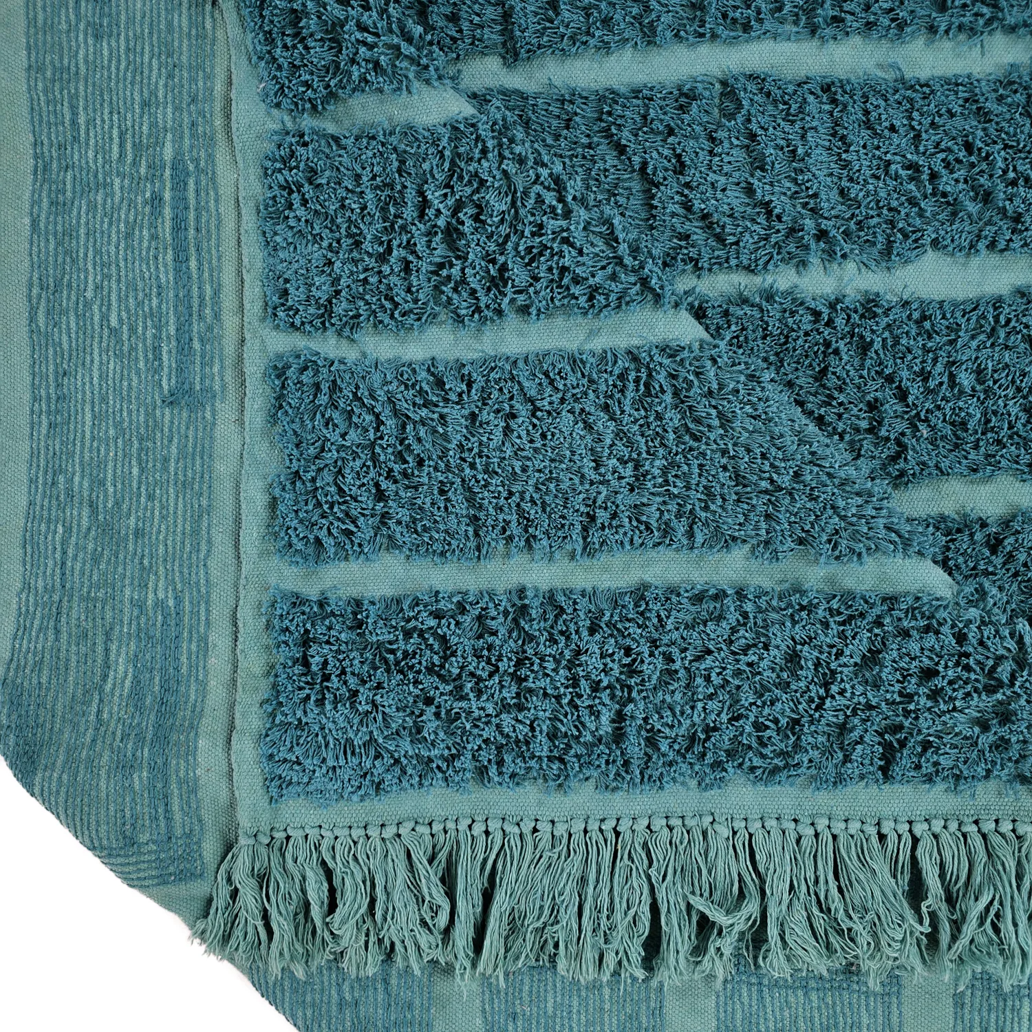 Ryetepper - Ikara Natural Cotton Shaggy (turkis)