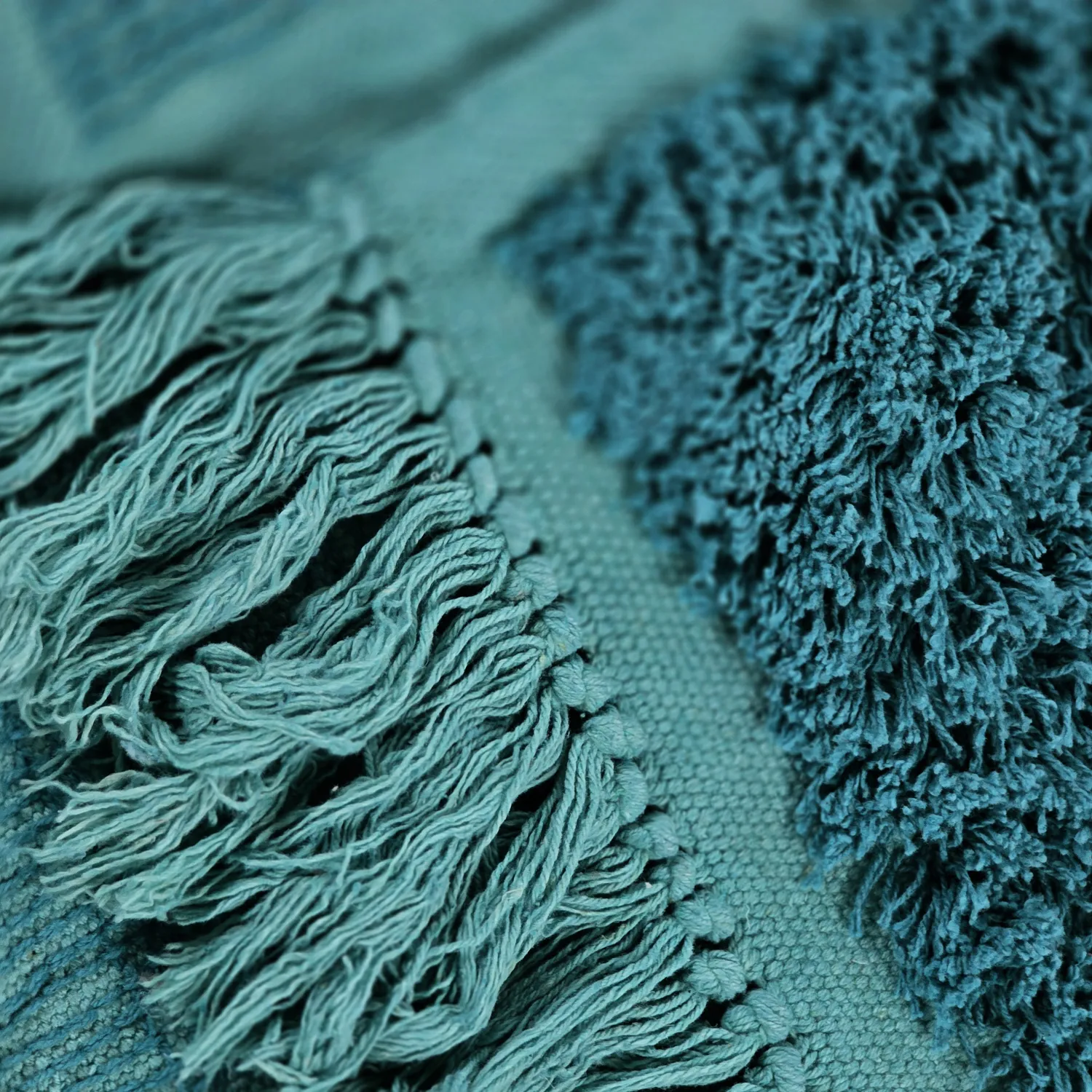 Ryetepper - Ikara Natural Cotton Shaggy (turkis)