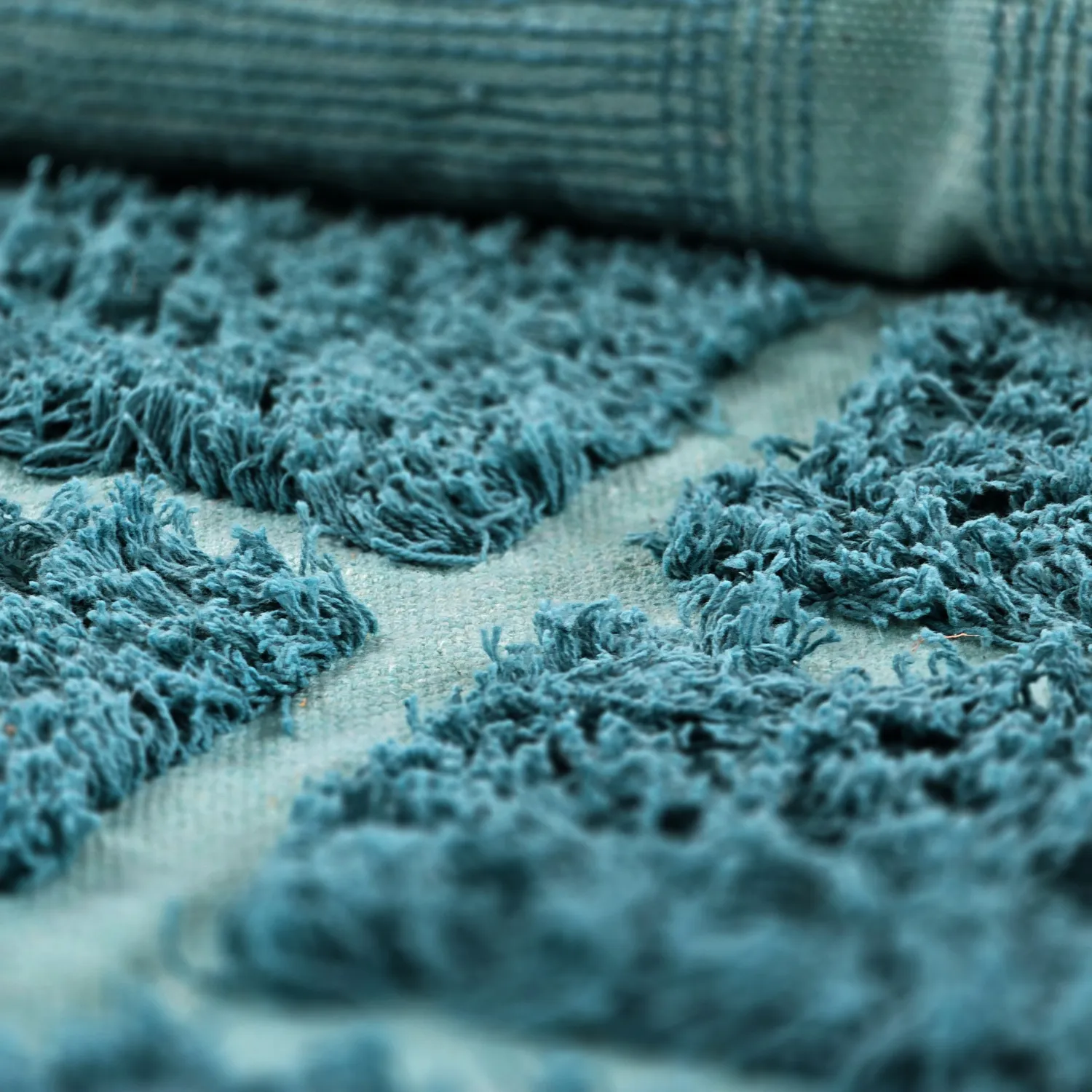 Ryetepper - Ikara Natural Cotton Shaggy (turkis)
