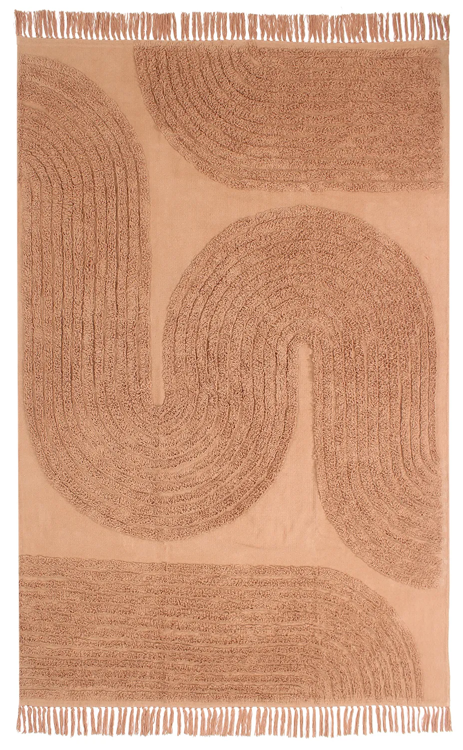 Ryetepper - Jovie Natural Cotton Shaggy (terrakotta)