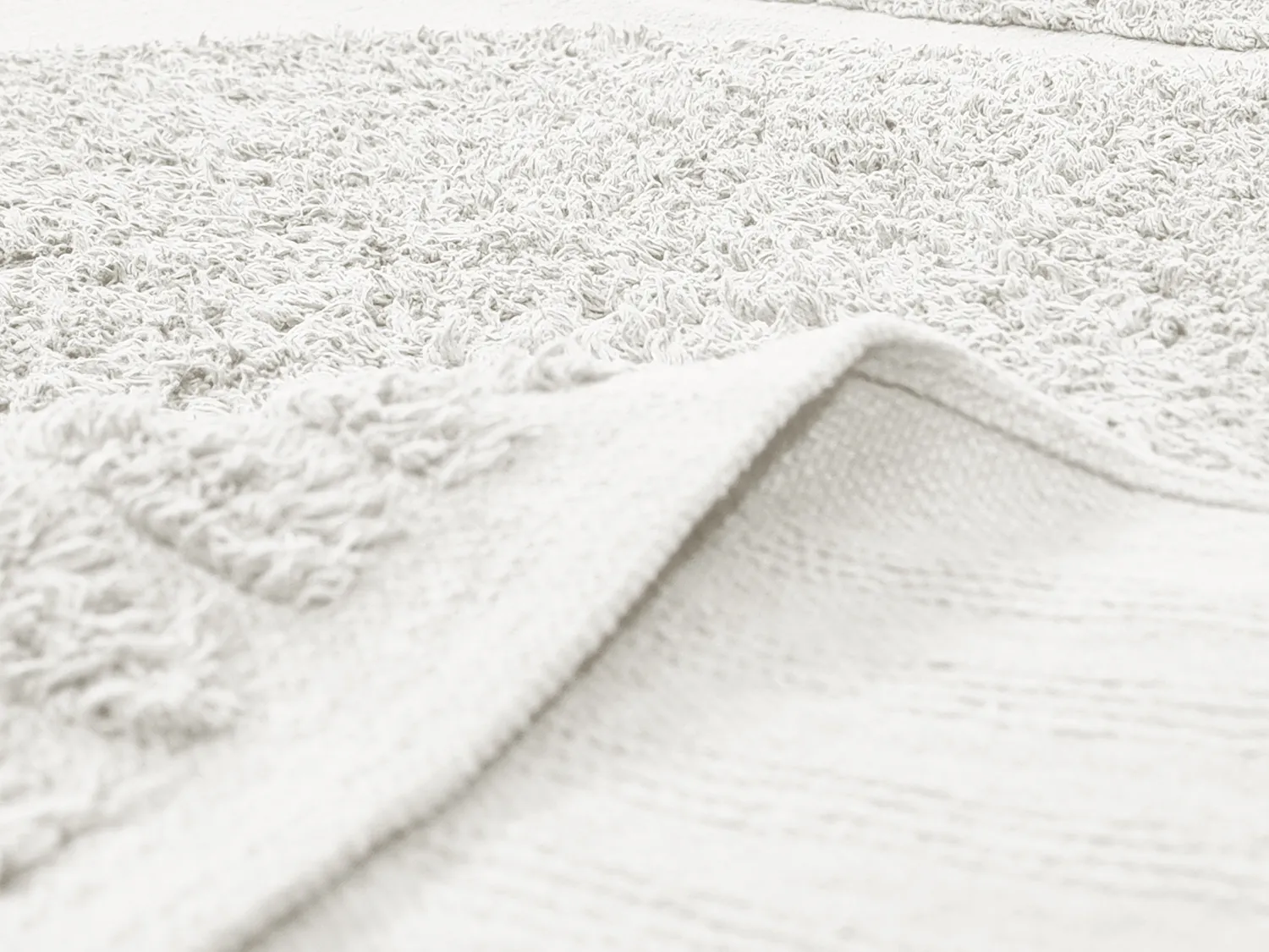 Runde tepper - Jovie Natural Cotton Shaggy (offwhite)