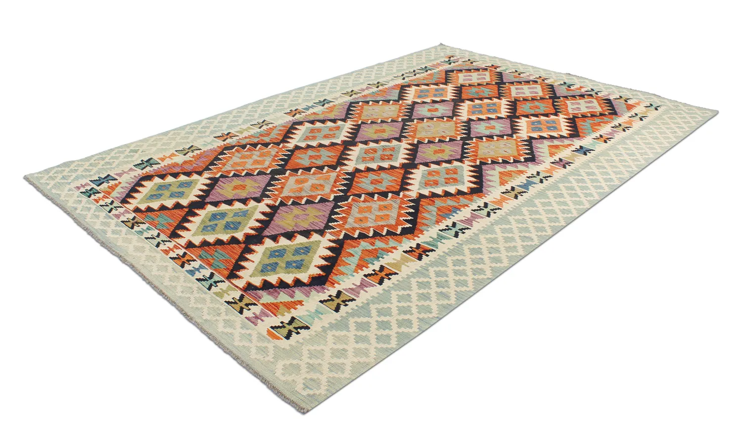 Orientalsk kelimteppe 299 x 199 cm