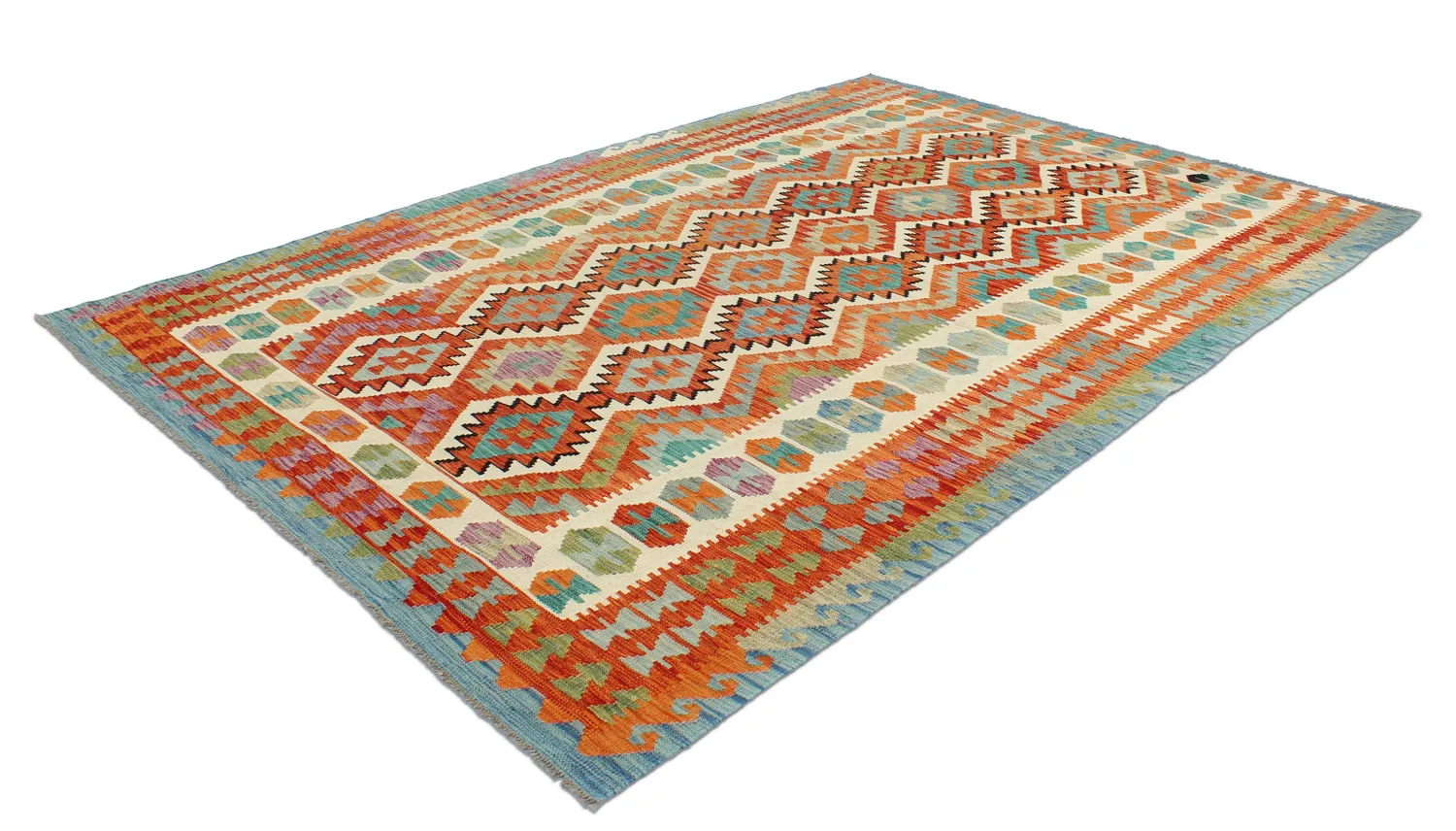 Orientalsk kelimteppe 298 x 204 cm