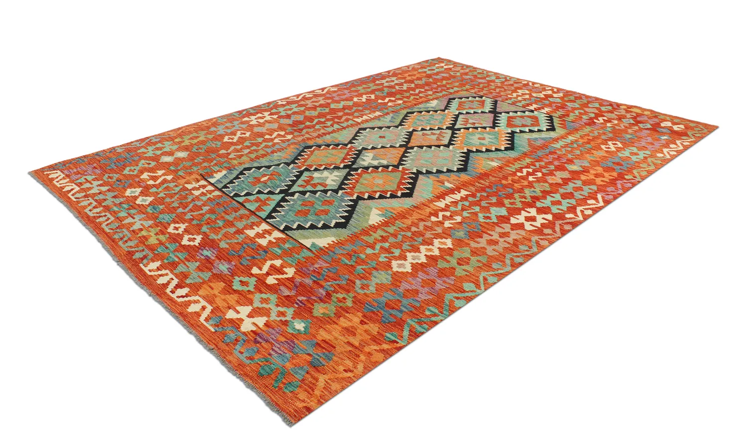Orientalsk kelimteppe 299 x 202 cm