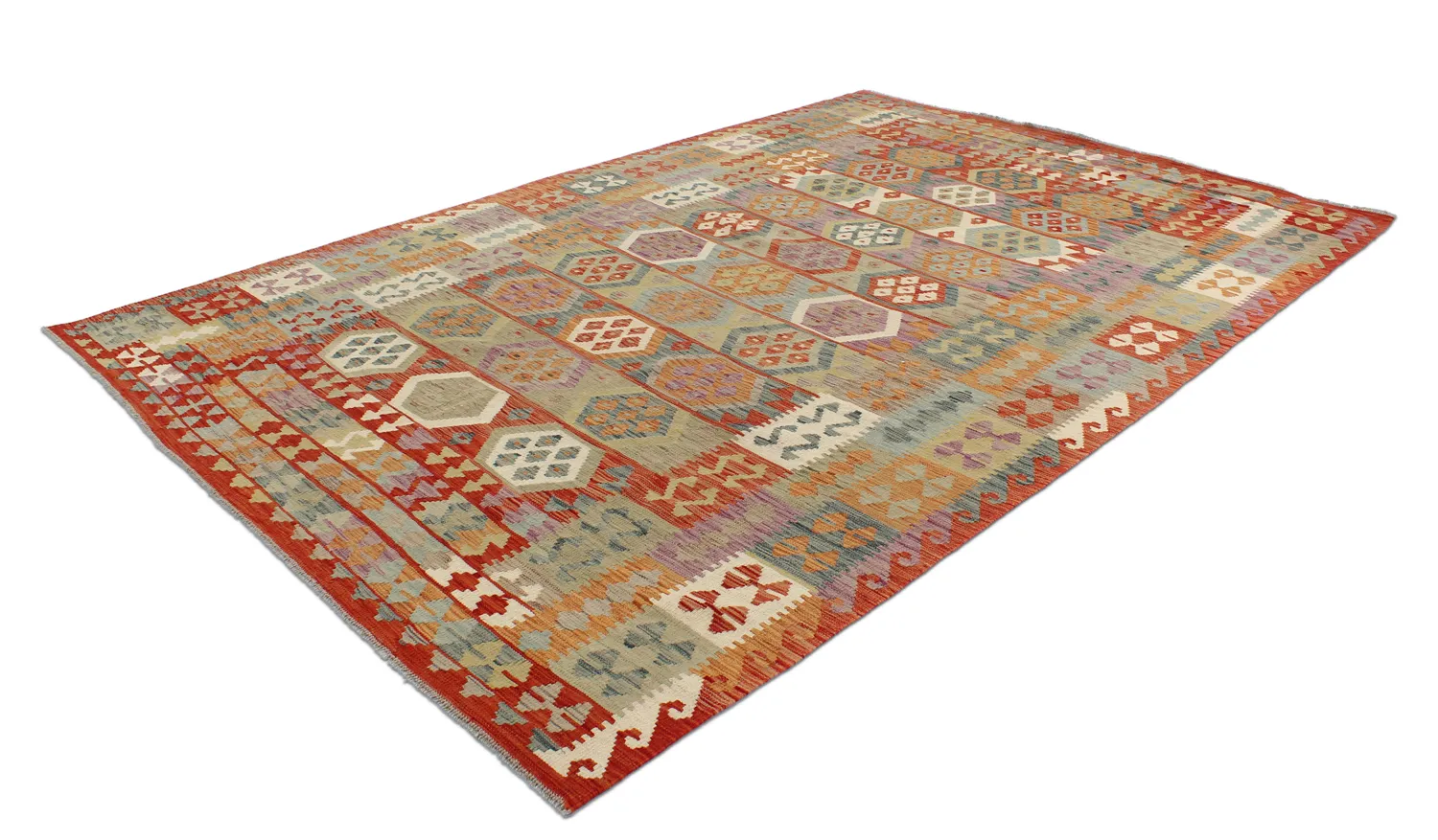 Orientalsk kelimteppe 304 x 208 cm