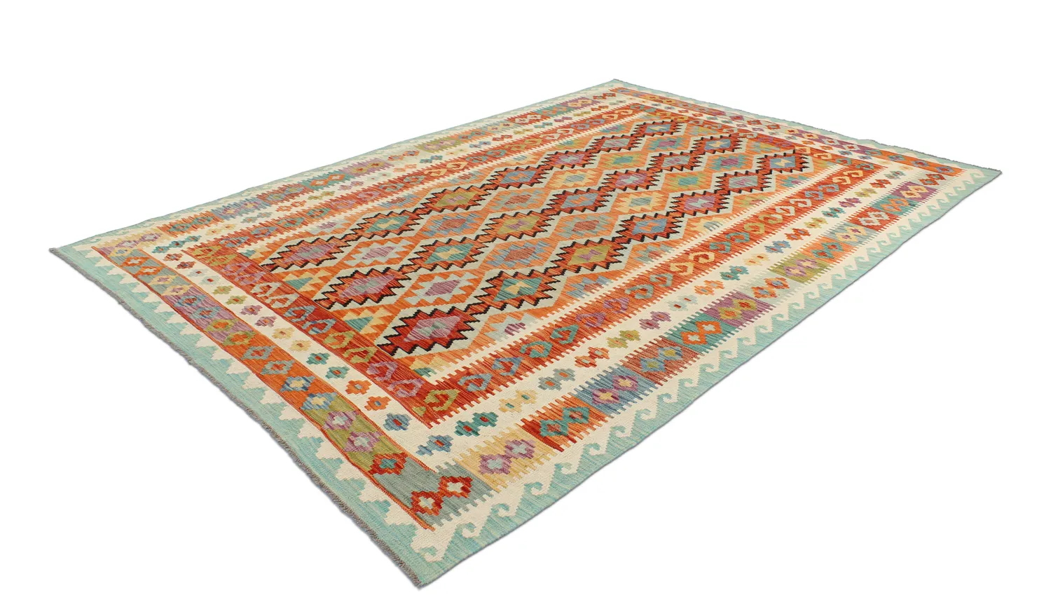 Orientalsk kelimteppe 296 x 208 cm