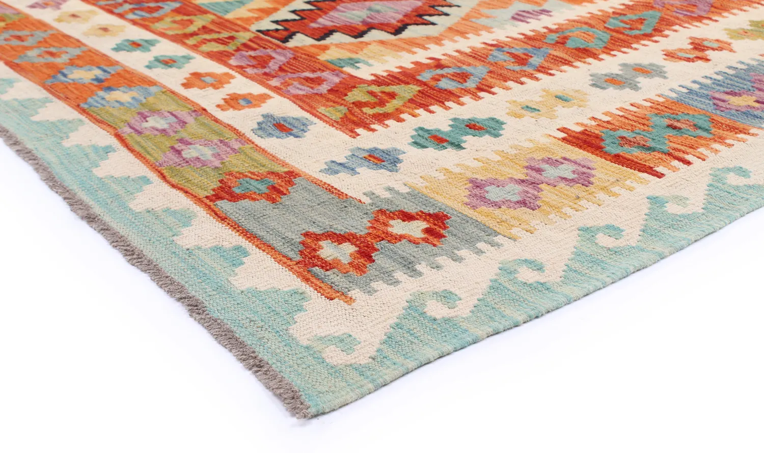 Orientalsk kelimteppe 296 x 208 cm