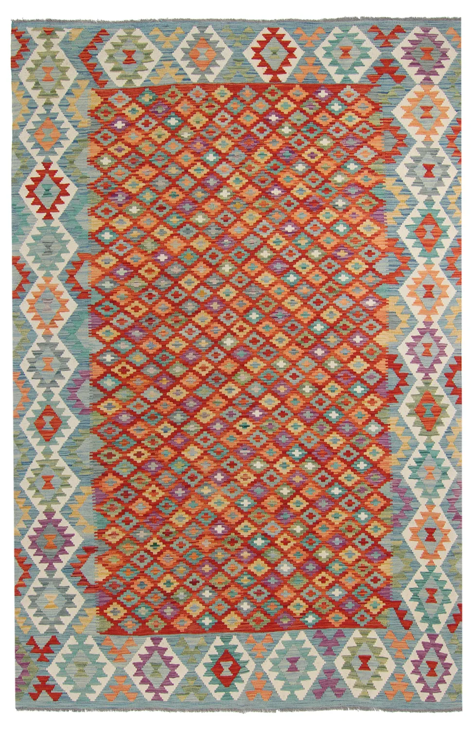 Orientalsk kelimteppe 306 x 202 cm