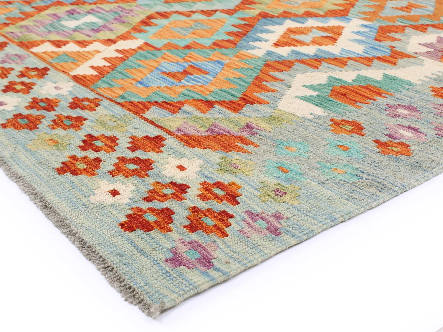 Orientalsk kelimteppe 293 x 204 cm