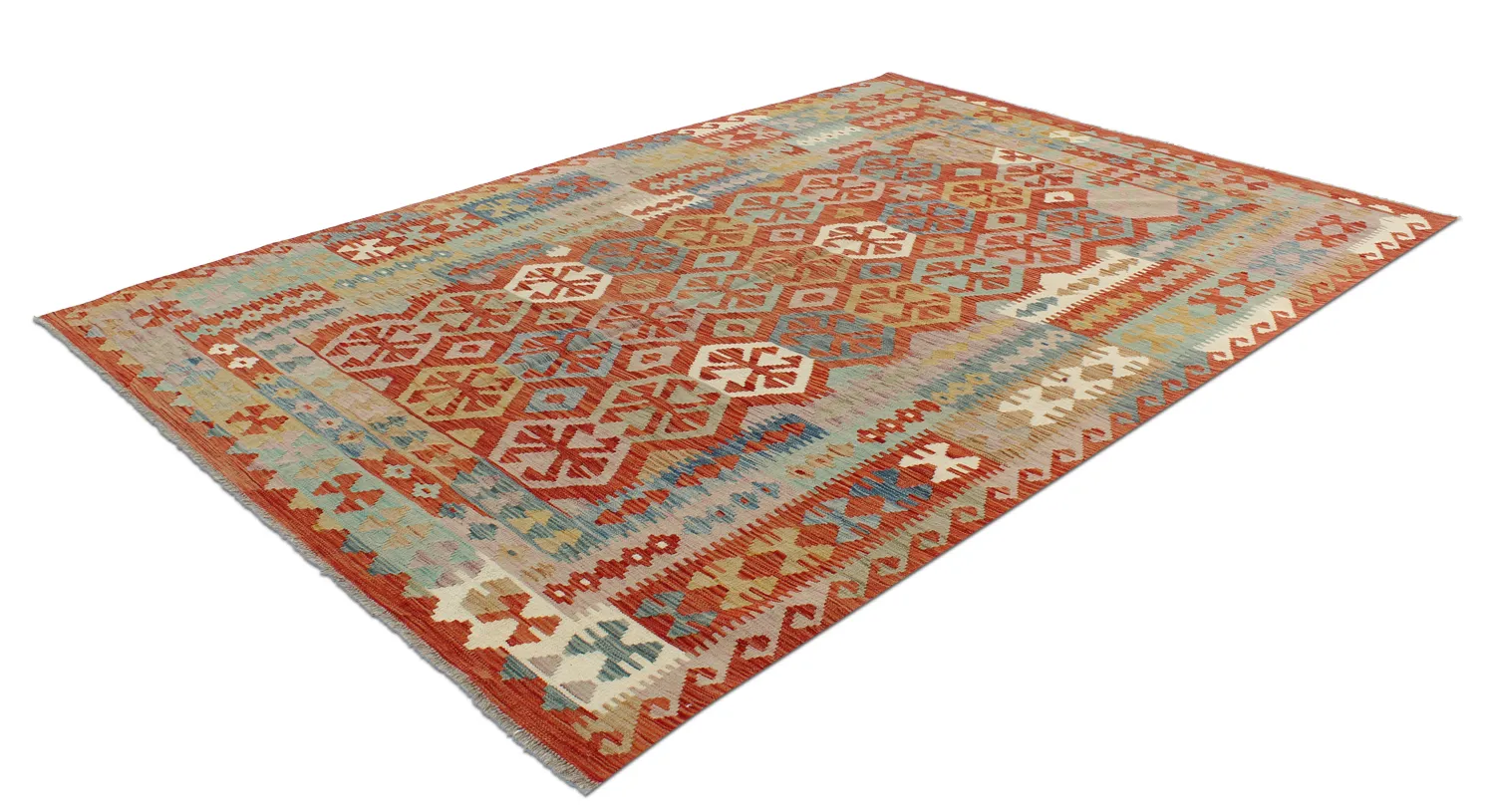 Orientalsk kelimteppe 291 x 200 cm