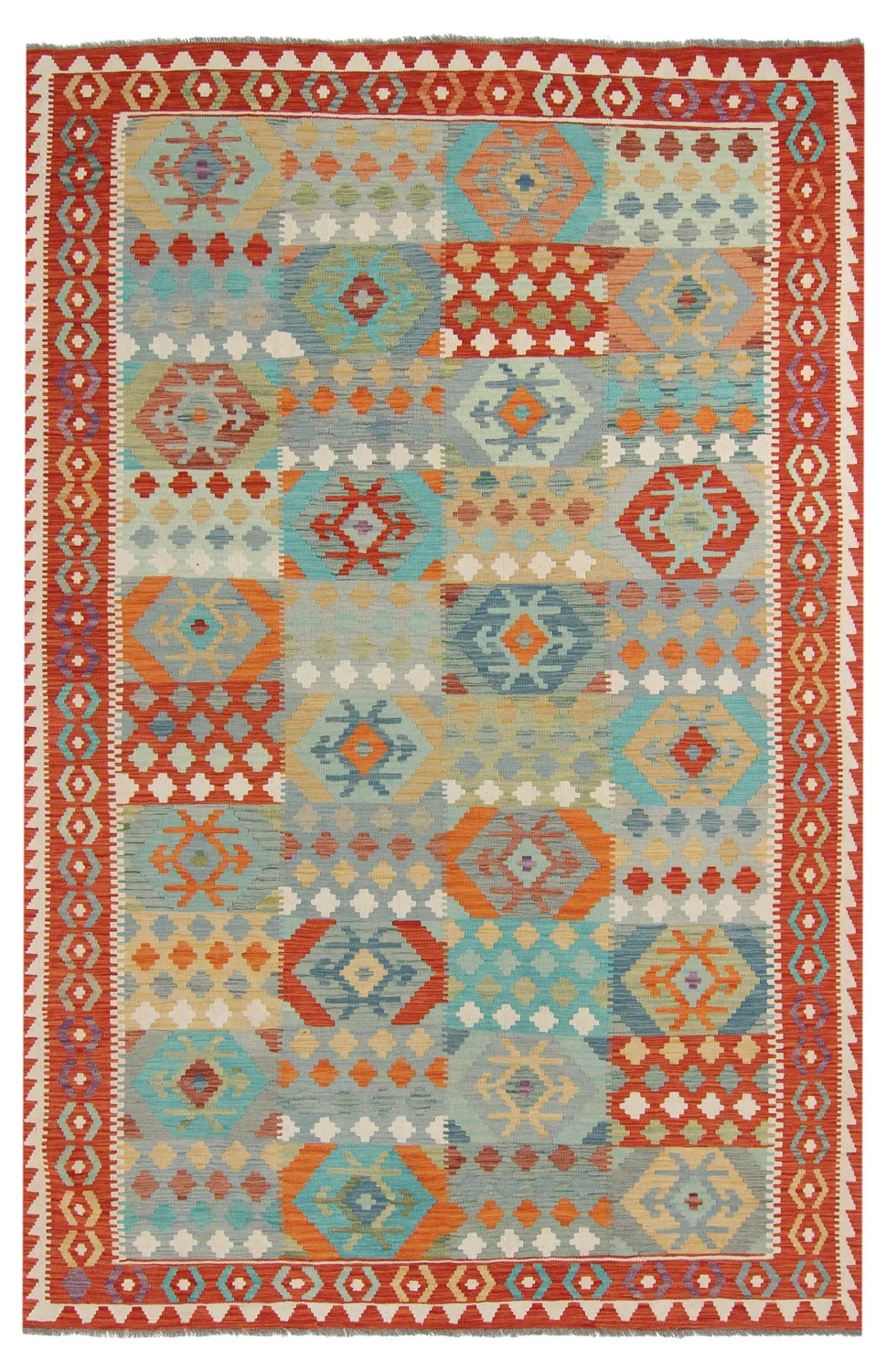 Orientalsk kelimteppe 298 x 203 cm