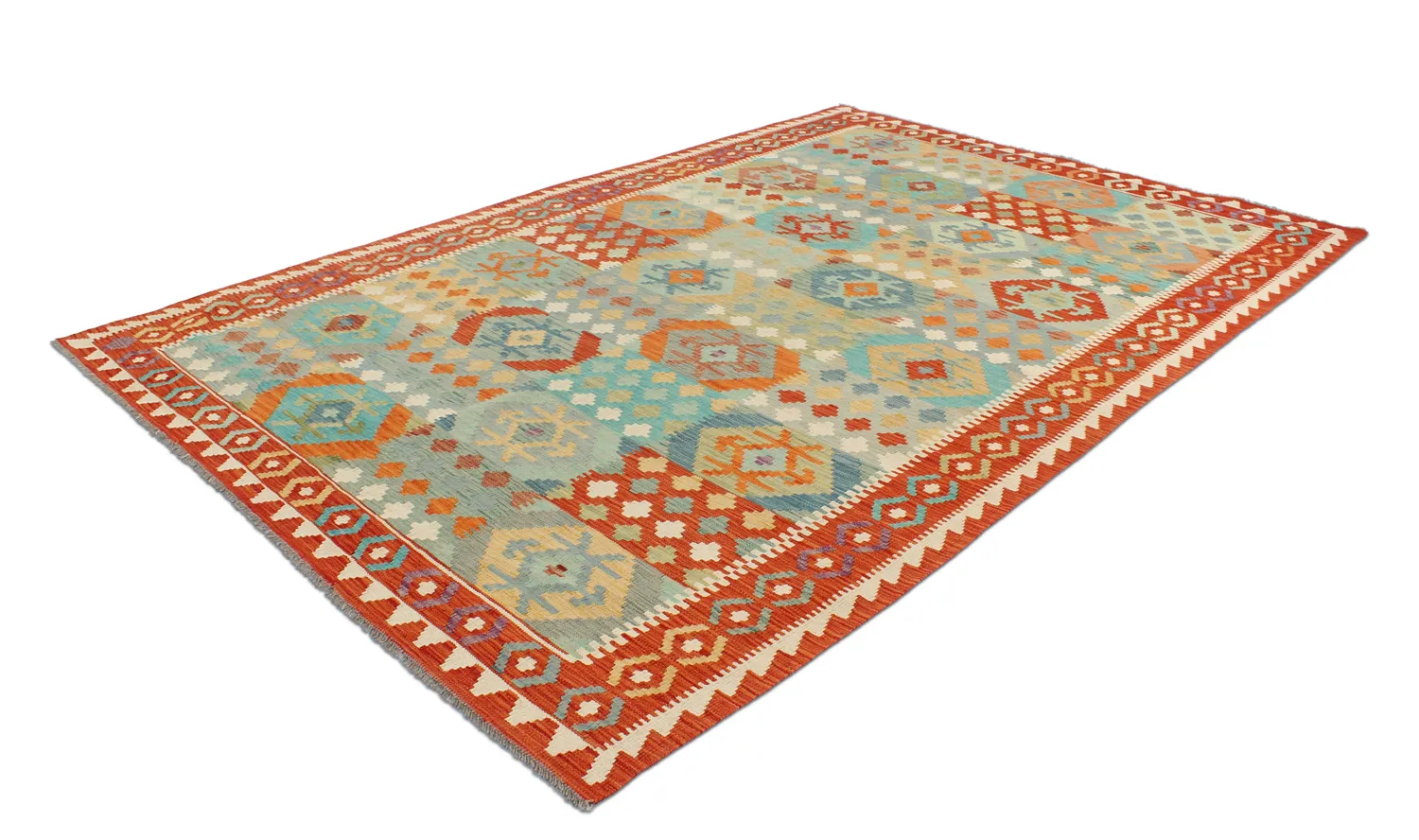 Orientalsk kelimteppe 298 x 203 cm