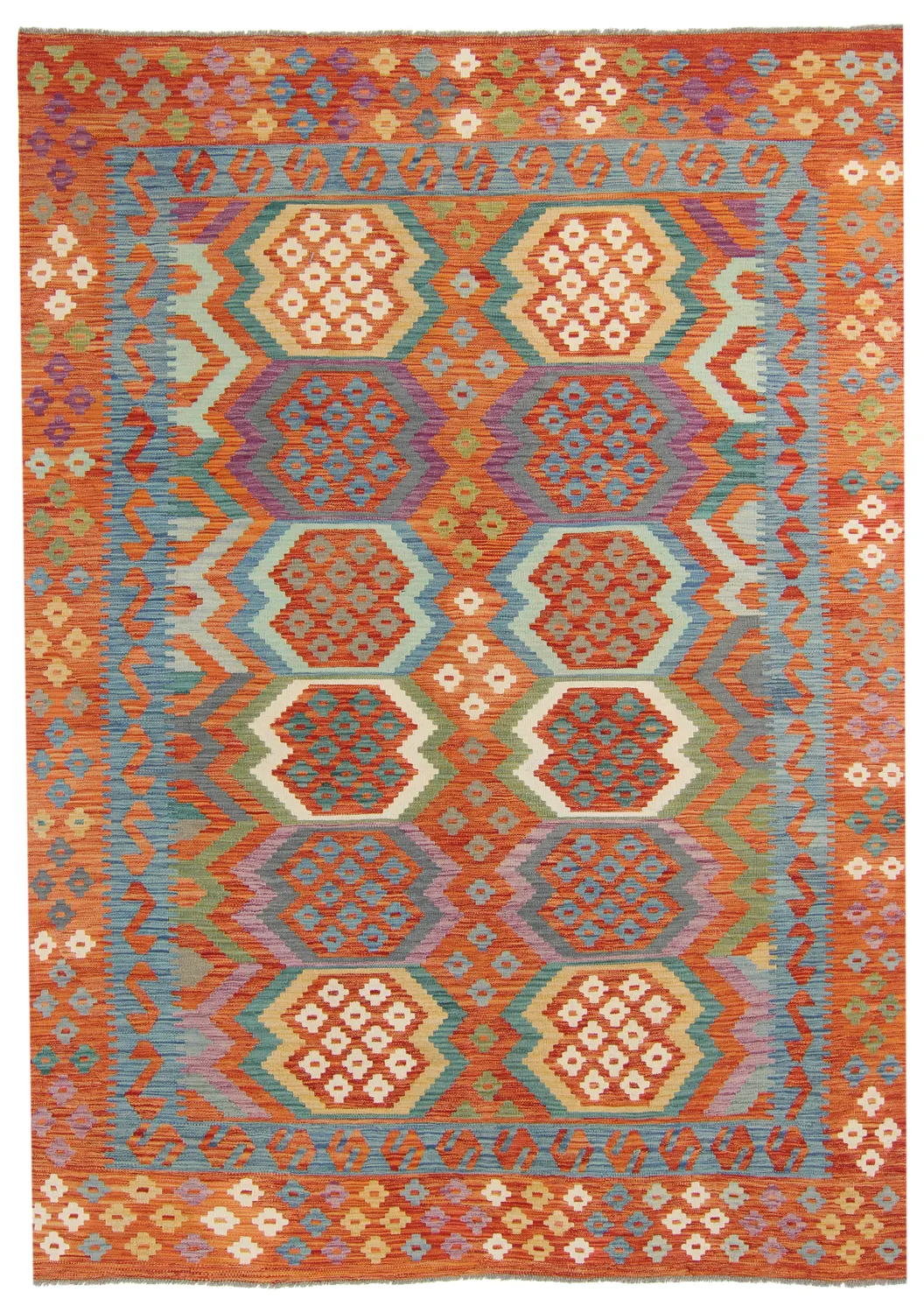 Orientalsk kelimteppe 291 x 207 cm