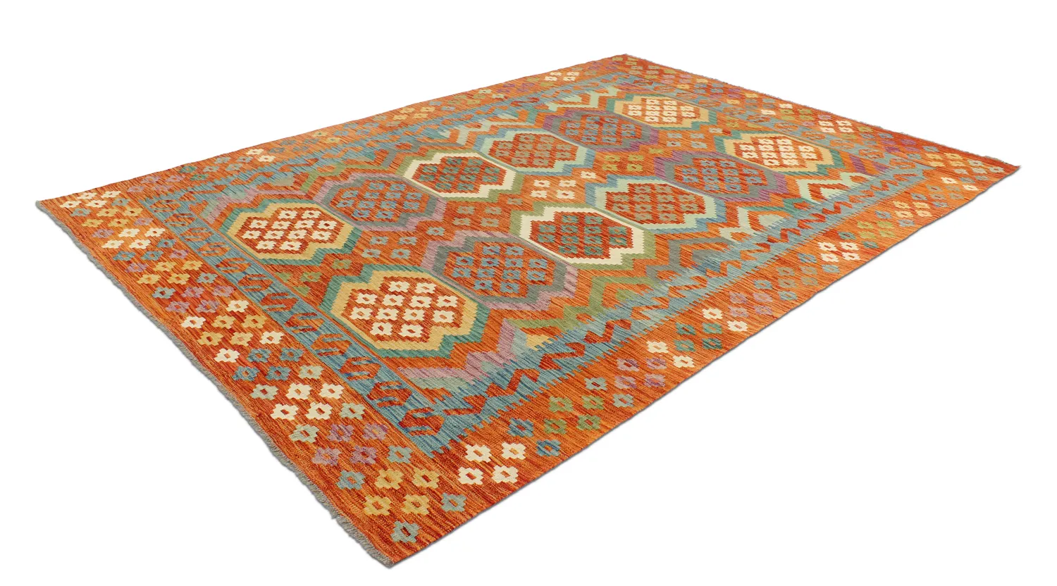 Orientalsk kelimteppe 291 x 207 cm