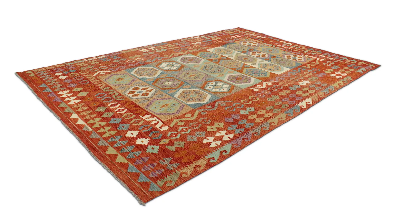 Orientalsk kelimteppe 301 x 200 cm