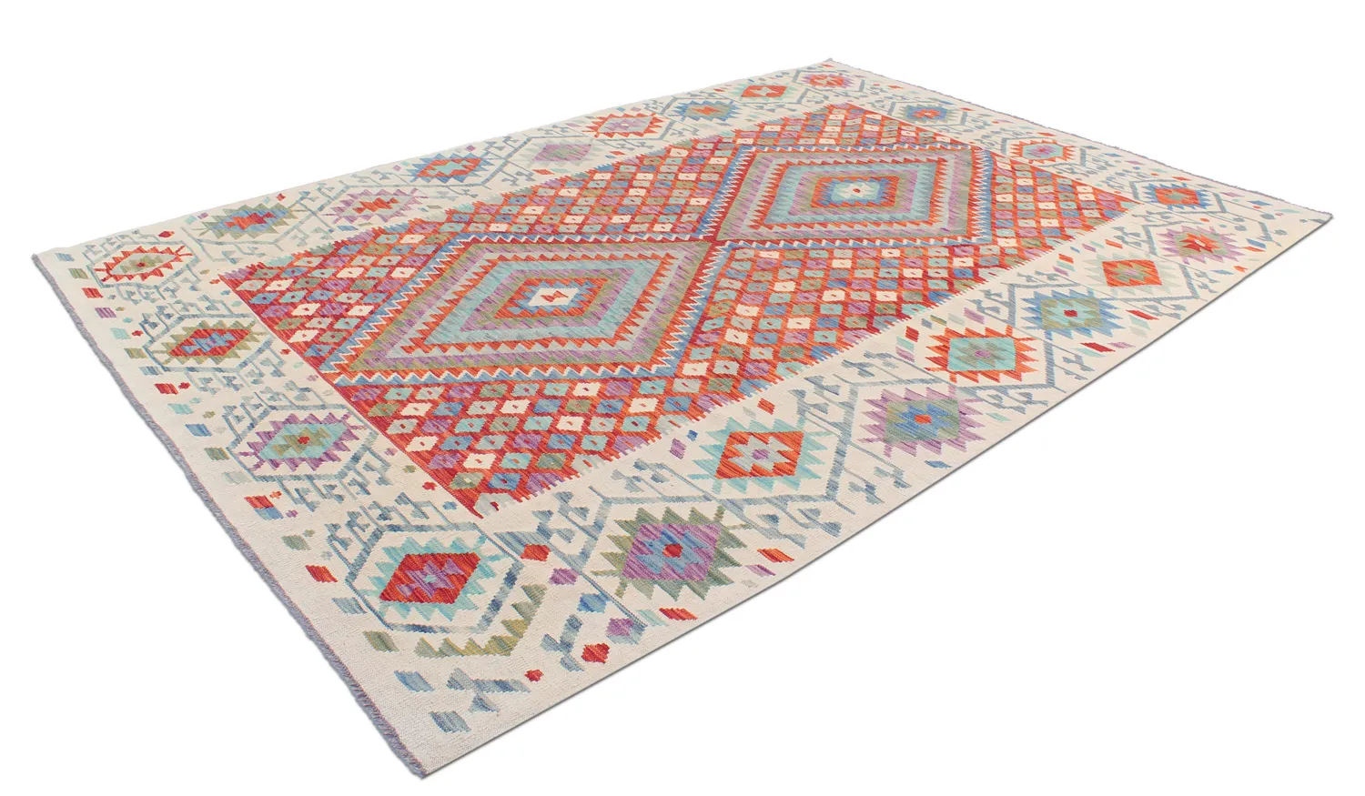 Orientalsk kelimteppe 299 x 211 cm