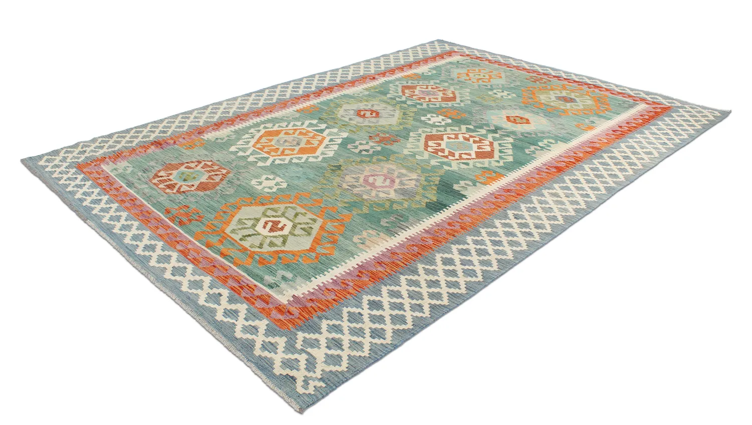 Orientalsk kelimteppe 299 x 209 cm
