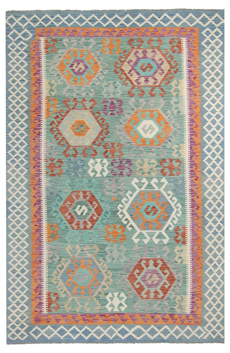 Orientalsk kelimteppe 298 x 202 cm