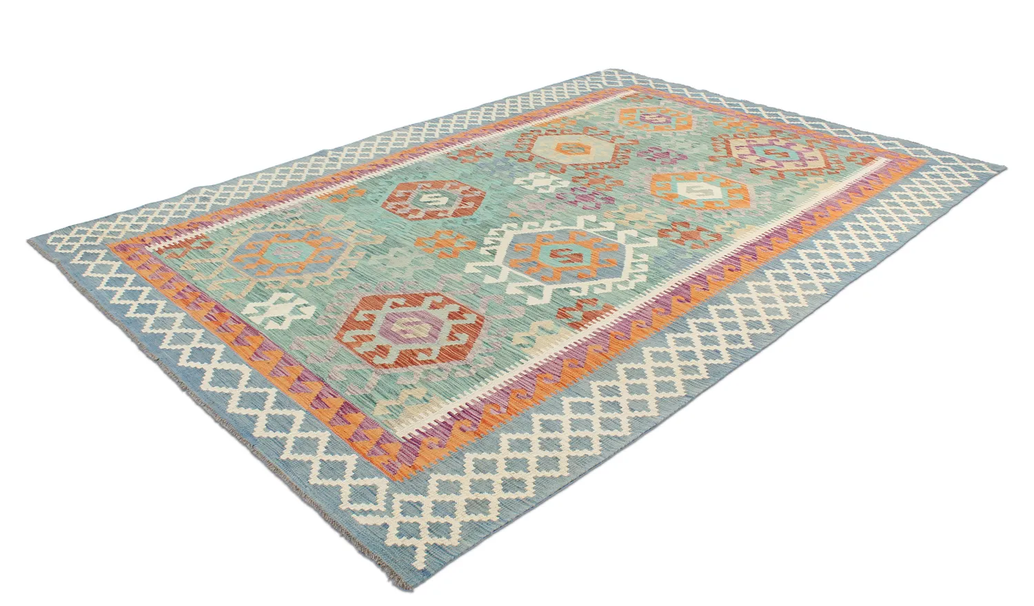 Orientalsk kelimteppe 298 x 202 cm