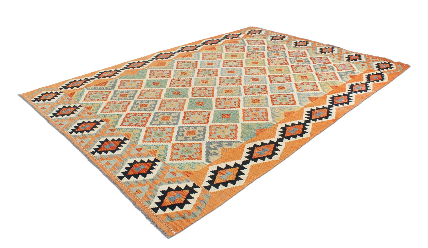 Orientalsk kelimteppe 308 x 213 cm