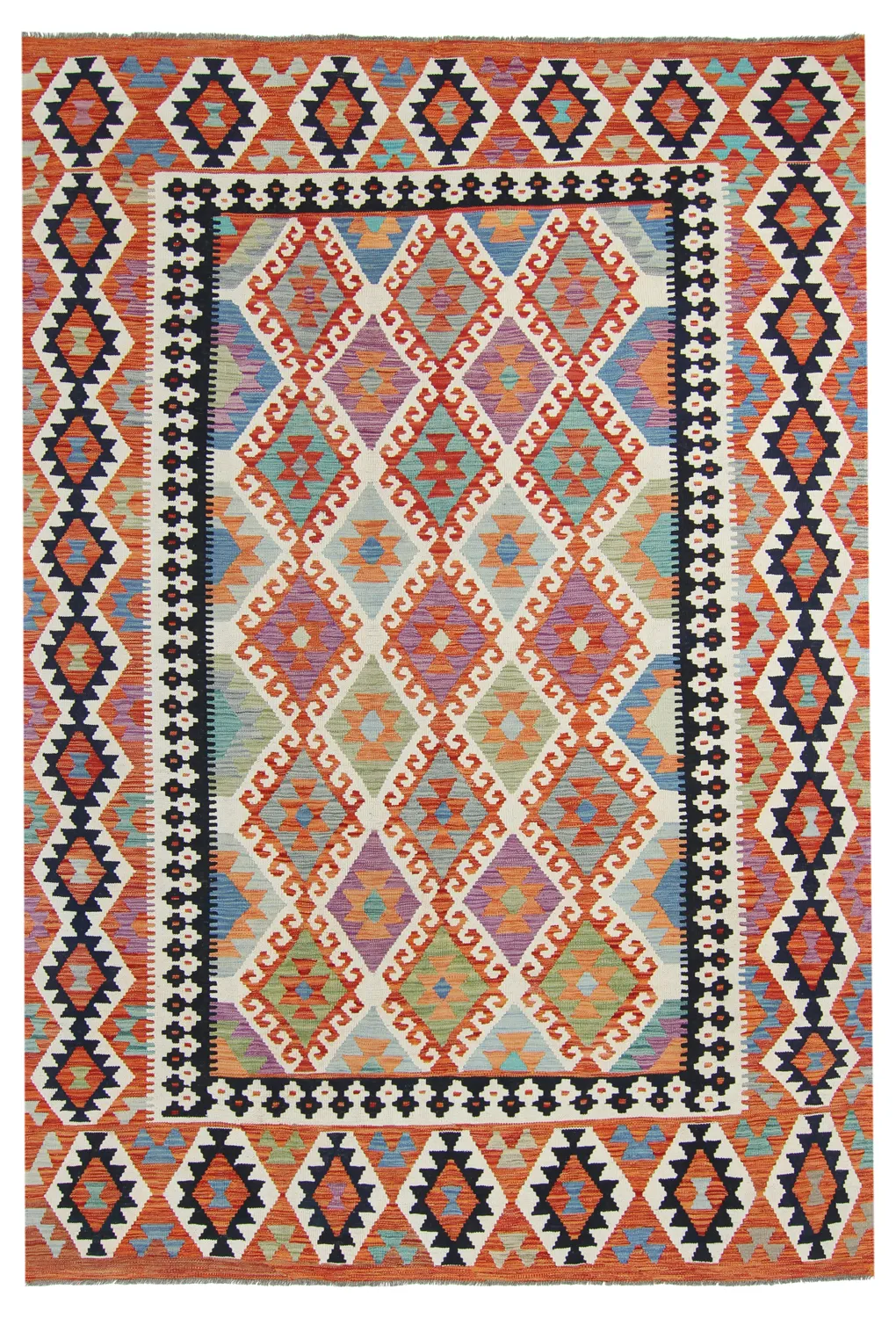 Orientalsk kelimteppe 298 x 204 cm
