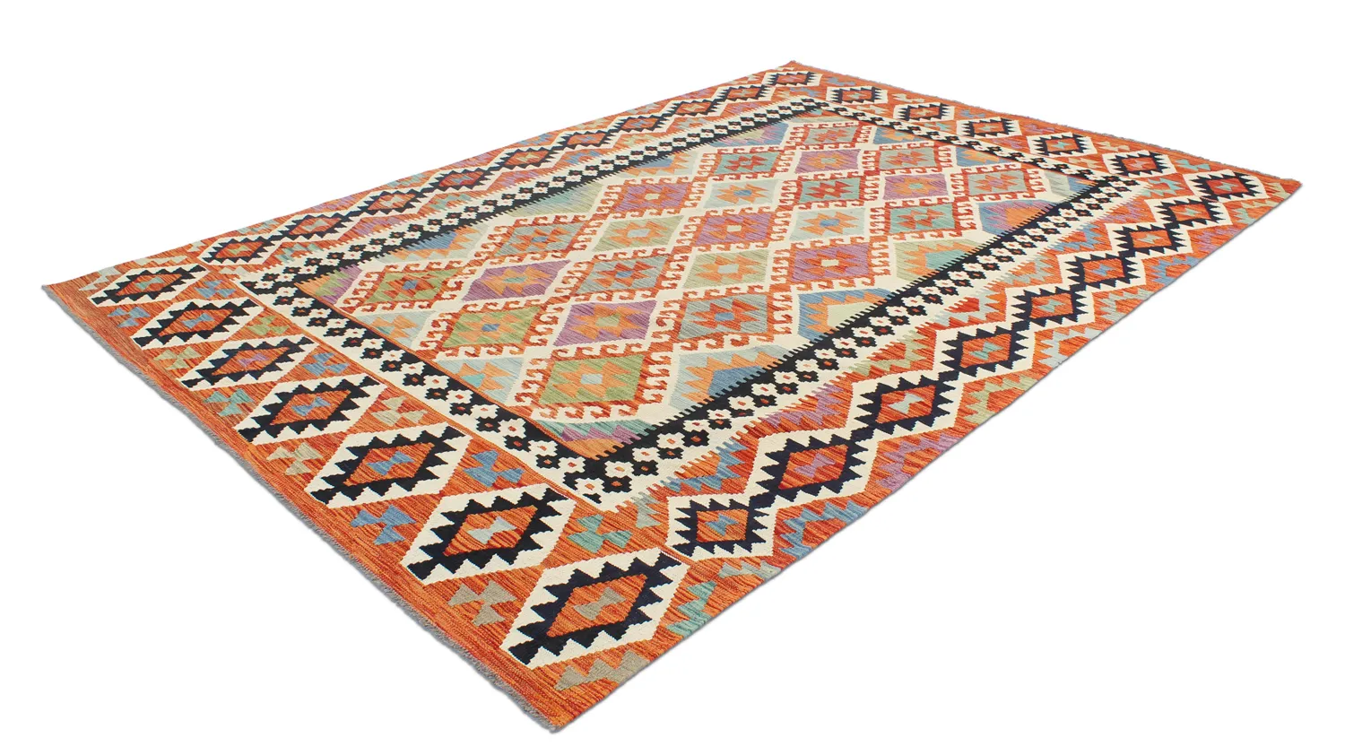 Orientalsk kelimteppe 298 x 204 cm